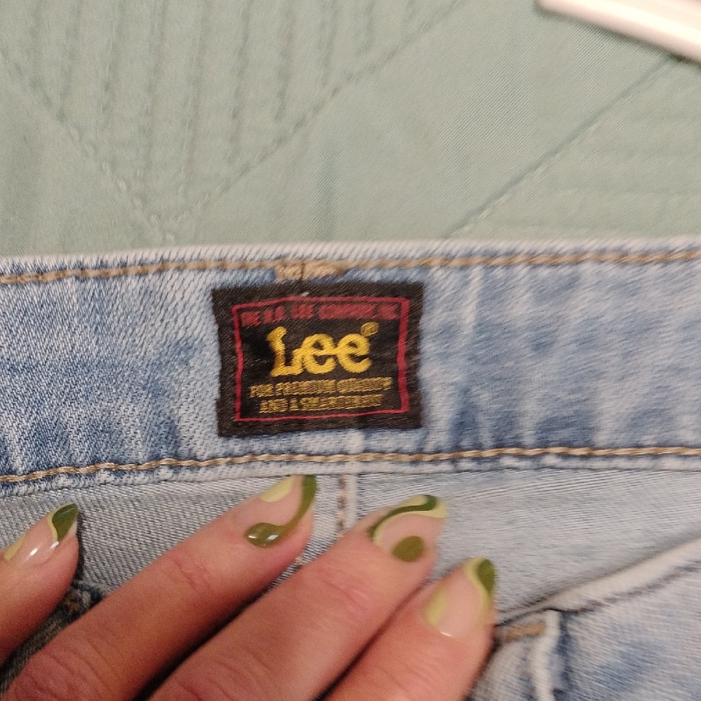 Lee High-Rise Light Blue Women's Jeans